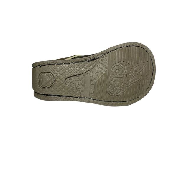 2 pair of shoes first walker and one pair of Robeez Fisherman Sandals - Gray 18- - Picture 5 of 12